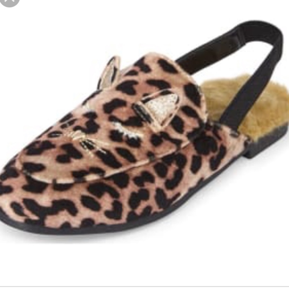 Leopard Loafers/Sling Backs